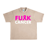 French Oak fck cancer Urban Heavy Tee - linhVisuals
