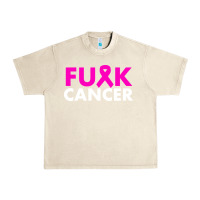 Sandshell fck cancer Urban Heavy Tee - linhVisuals