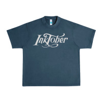 Midnight Navy inktober t shirt Urban Heavy Tee - linhVisuals