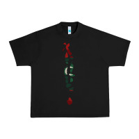 Black Maldives Map Flag Drawing Line Art Urban Heavy Tee - linhVisuals