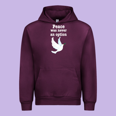 Peace Was Never An Option Urban Hoodie Designed By Bettercallsaul