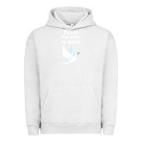 Pigment Lunar Rock Peace Was Never An Option Urban Hoodie - Bettercallsaul