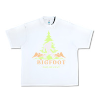 White bigfoot t  shirt bigfoot take me away t  shirt Urban Heavy Tee - linhVisuals