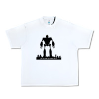 White iron giant Urban Heavy Tee - linhVisuals