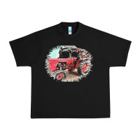 Black tractor t  shirt tractor t  shirt Urban Heavy Tee - linhVisuals
