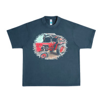Midnight Navy tractor t  shirt tractor t  shirt Urban Heavy Tee - linhVisuals