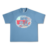 Pebble Blue tractor t  shirt tractor t  shirt Urban Heavy Tee - linhVisuals