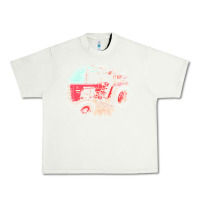 Pistachio tractor t  shirt tractor t  shirt Urban Heavy Tee - linhVisuals