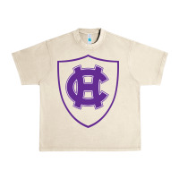 Sandshell holy cross crusaders Urban Heavy Tee - linhVisuals