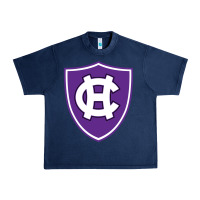 Navy holy cross crusaders Urban Heavy Tee - linhVisuals