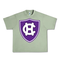 Oil Green holy cross crusaders Urban Heavy Tee - linhVisuals