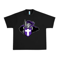 Black holy cross crusaders Urban Heavy Tee - linhVisuals