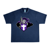 Navy holy cross crusaders Urban Heavy Tee - linhVisuals