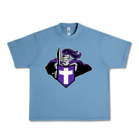 Pebble Blue holy cross crusaders Urban Heavy Tee - linhVisuals