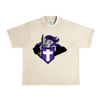 Sandshell holy cross crusaders Urban Heavy Tee - linhVisuals