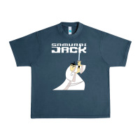 Midnight Navy samurai jack Urban Heavy Tee - linhVisuals