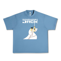 Pebble Blue samurai jack Urban Heavy Tee - linhVisuals