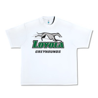 White loyola (md) greyhounds Urban Heavy Tee - linhVisuals
