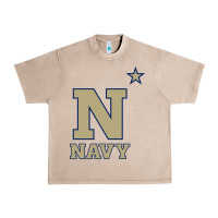 French Oak navy midshipmen Urban Heavy Tee - linhVisuals