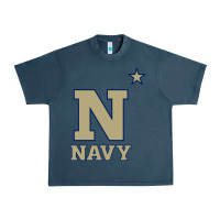 Midnight Navy navy midshipmen Urban Heavy Tee - linhVisuals