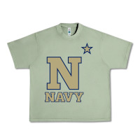 Oil Green navy midshipmen Urban Heavy Tee - linhVisuals