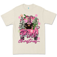Bone Pink Christmas Truck Gnome Premium Tee - FaDigitalArtStudio