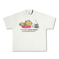 Pistachio listening to lemon demon Urban Heavy Tee - linhVisuals