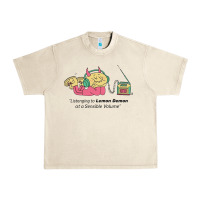 Sandshell listening to lemon demon Urban Heavy Tee - linhVisuals