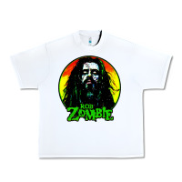 White rob zombie 02 Urban Heavy Tee - linhVisuals