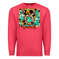 Cardinal taurus turquoise cowhide Premium Sweatshirt - RanaPortraitStore