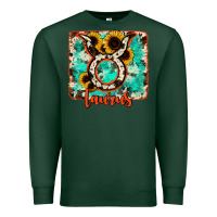Sports Green taurus turquoise cowhide Premium Sweatshirt - RanaPortraitStore