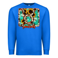True Royal taurus turquoise cowhide Premium Sweatshirt - RanaPortraitStore