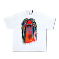 White george clinton and parliament funkadelic müsïc Urban Heavy Tee - linhVisuals