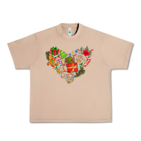 Burro merry Christmas heart Urban Heavy Tee - CowhideDigitalArt