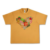 Peanut Butter merry Christmas heart Urban Heavy Tee - CowhideDigitalArt