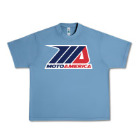 Pebble Blue moto america Urban Heavy Tee - linhVisuals