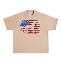 Burro great dane vintage american flag t shirt Urban Heavy Tee - linhVisuals