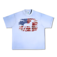 Grape Ice great dane vintage american flag t shirt Urban Heavy Tee - linhVisuals