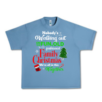 Pebble Blue family christmas vacation pajamas Urban Heavy Tee - linhVisuals