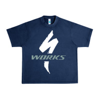 Navy Specialized Bikes Bicycle Urban Heavy Tee - linhVisuals