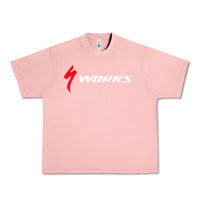 Salmon Specialized Bikes Bicycle Urban Heavy Tee - linhVisuals