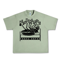 Oil Green kafka metamorphosis Urban Heavy Tee - linhVisuals
