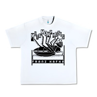 White kafka metamorphosis Urban Heavy Tee - linhVisuals