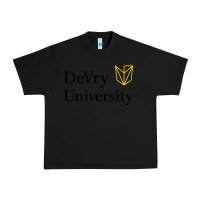 Black devry advantage academy vectorized Urban Heavy Tee - linhVisuals