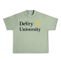 Oil Green devry advantage academy vectorized Urban Heavy Tee - linhVisuals
