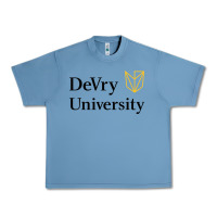 Pebble Blue devry advantage academy vectorized Urban Heavy Tee - linhVisuals