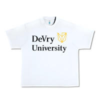 White devry advantage academy vectorized Urban Heavy Tee - linhVisuals