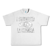 Lunar Rock I survived la chancla Urban Heavy Tee - linhVisuals