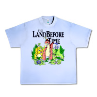 Grape Ice land before time pastel dinosaur friends Urban Heavy Tee - linhVisuals