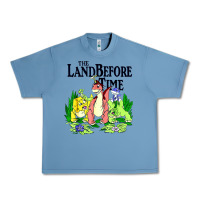 Pebble Blue land before time pastel dinosaur friends Urban Heavy Tee - linhVisuals